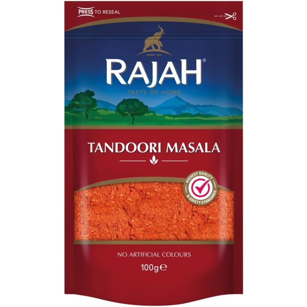 Rajah Tandoori Masala 100g Indian Spice Mix Chicken Marinade Cheap UK Deal