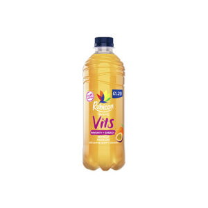 Rubicon Spring Vits Mango Passion Vitamin Water Bottle 500ml