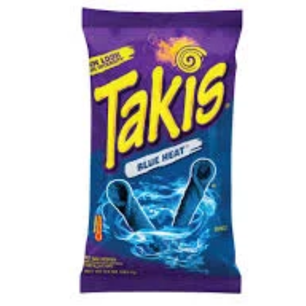 Takis Fuego Crunchy Rolled Tortilla Chips 10 x 180g Full Box Hot Chilli & Lime Snacks