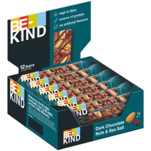 KIND Dark Chocolate Nuts & Sea Salt Snack Bars 12 x 40g Gluten Free Nut Protein Bars