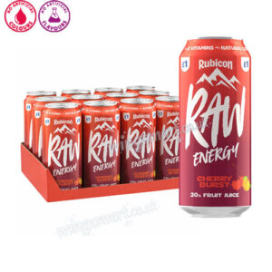 Rubicon RAW Energy Cherry Burst 24x500ml
