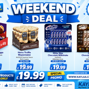Weekend Deal | Cadbury Creme Eggs, Heinz Truffle Mayo, Milky Way & Galaxy Drinks | Kaylaa UK