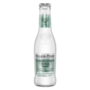 Fever-Tree Elderflower Tonic Water 24 x 200ml | Ultimate Premium Refreshing Mixer Multipack Best Before 31 Mar 2026